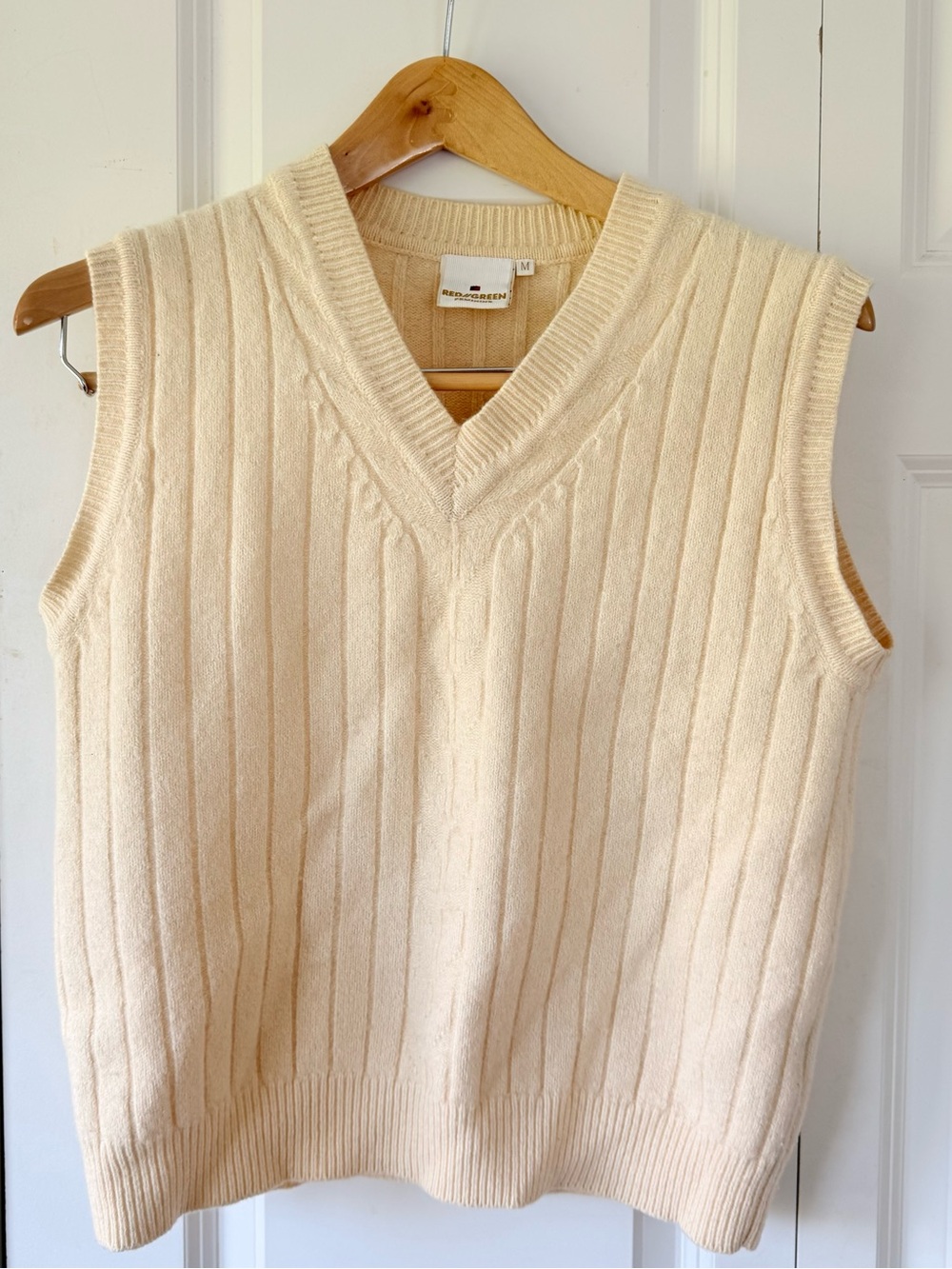 Danish Brand Cream Sweater Vest